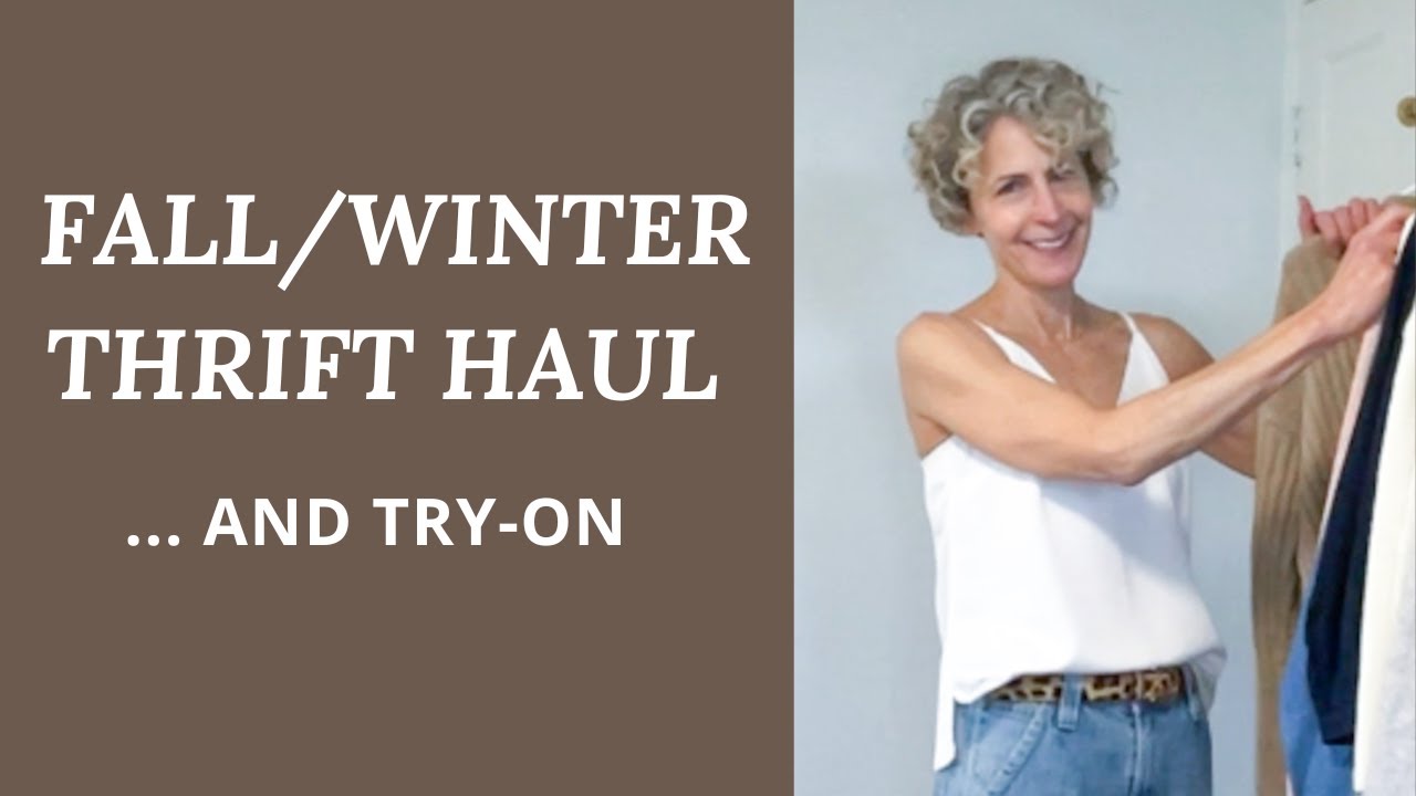 Fall/Winter Thrift Haul and Try-On