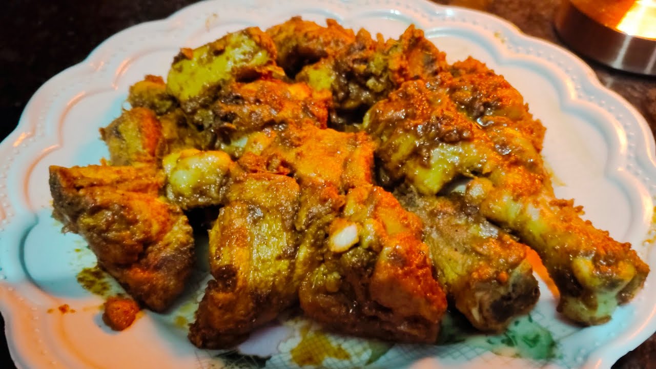 डाइट स्पैशल तन्दूरी चिकन। Roasted chicken easy and healthy #recipe #food #arzaika