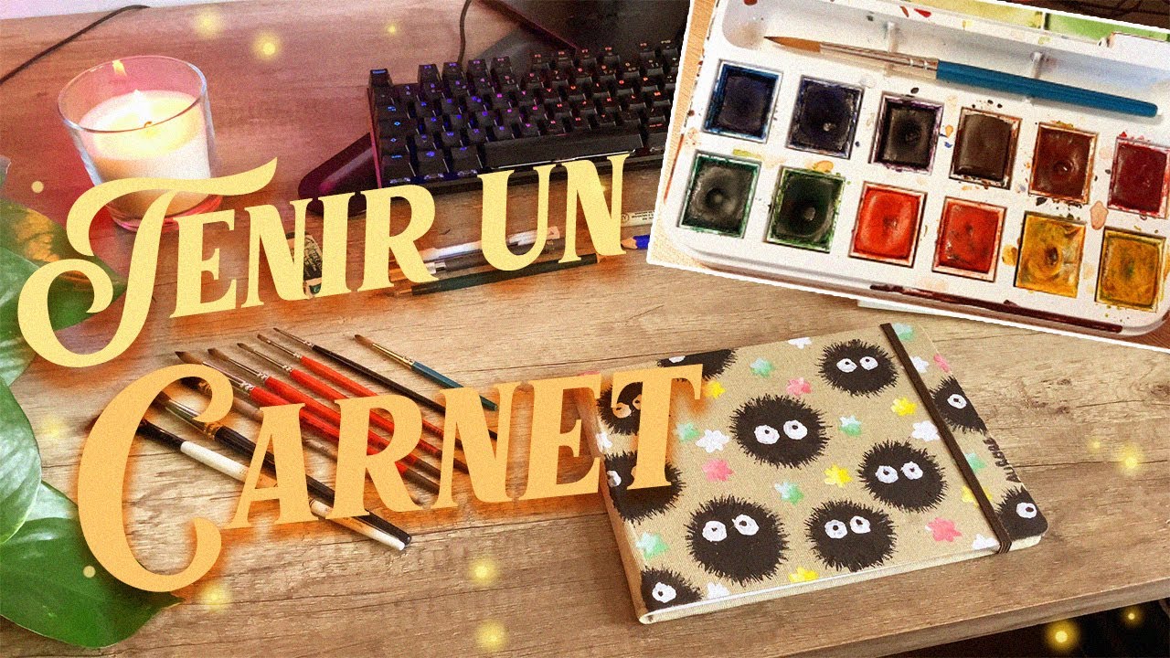 8 conseils pour tenir un carnet de croquis ! | + présentation matériel