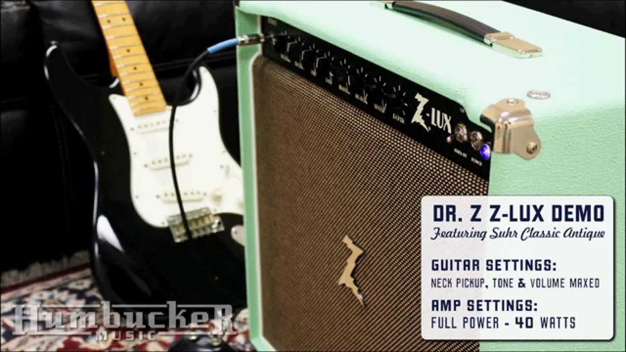 Humbucker Music: Dr.Z Z-Lux Demo - Strat