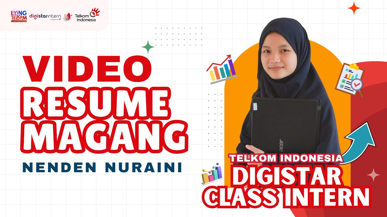Get To Know Me❗️ | Video Resume for Digistar Class Intern Telkom