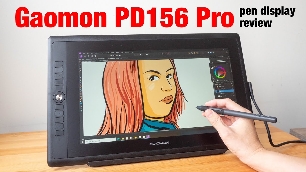 Gaomon PD156 Pro pen display (review)