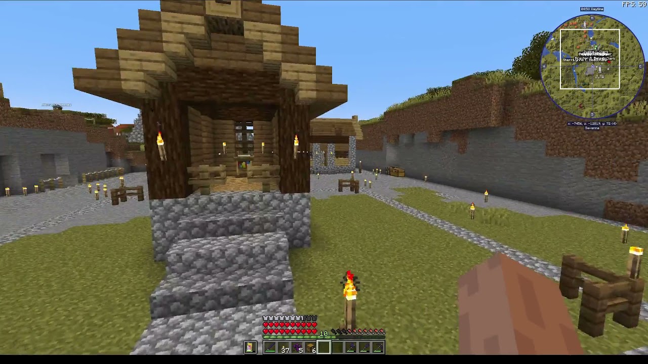 Minecraft 1.18.1 ATM7 Minecolonies: как строить неквадратные постройки