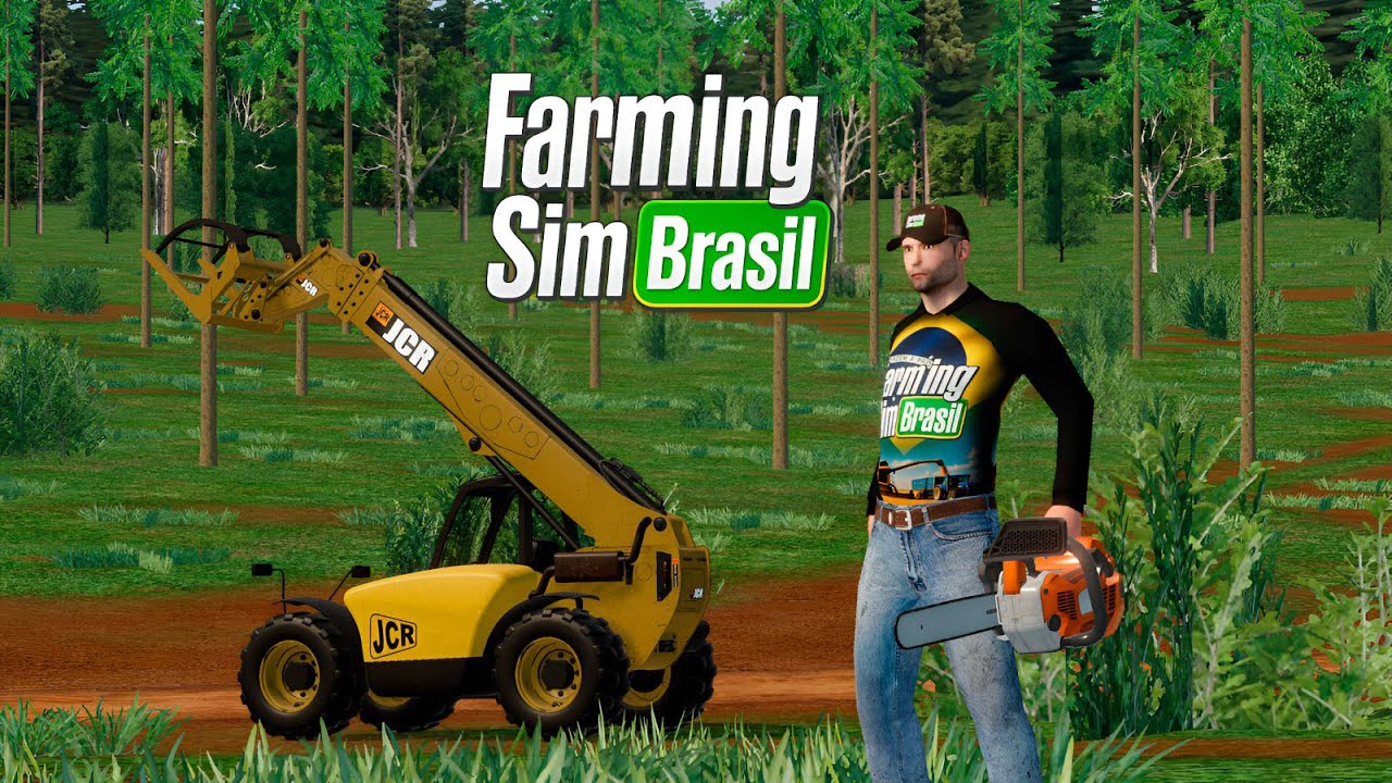 🪓 SUPER DESMATAMENTO NO FARMING SIM BRASIL!