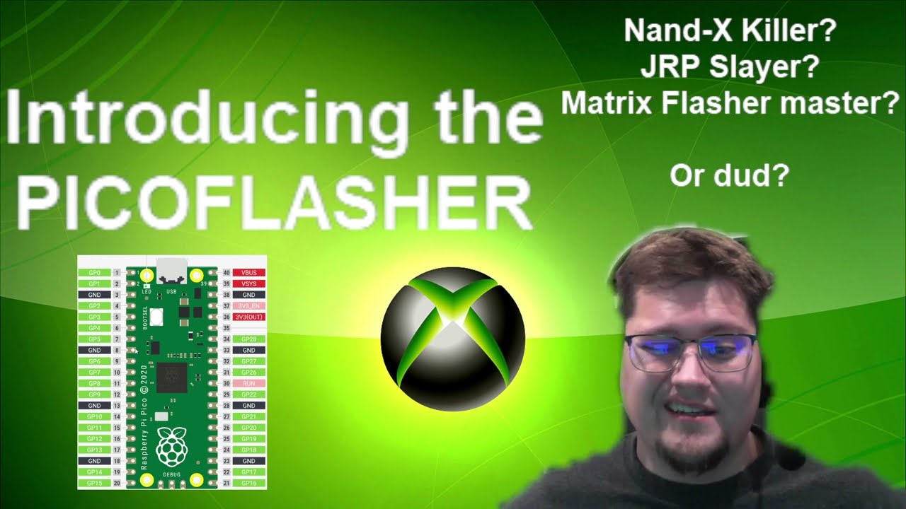 PicoFlasher - NandX replacement or nah? Xbox 360 nand reading with a Rpi Pico