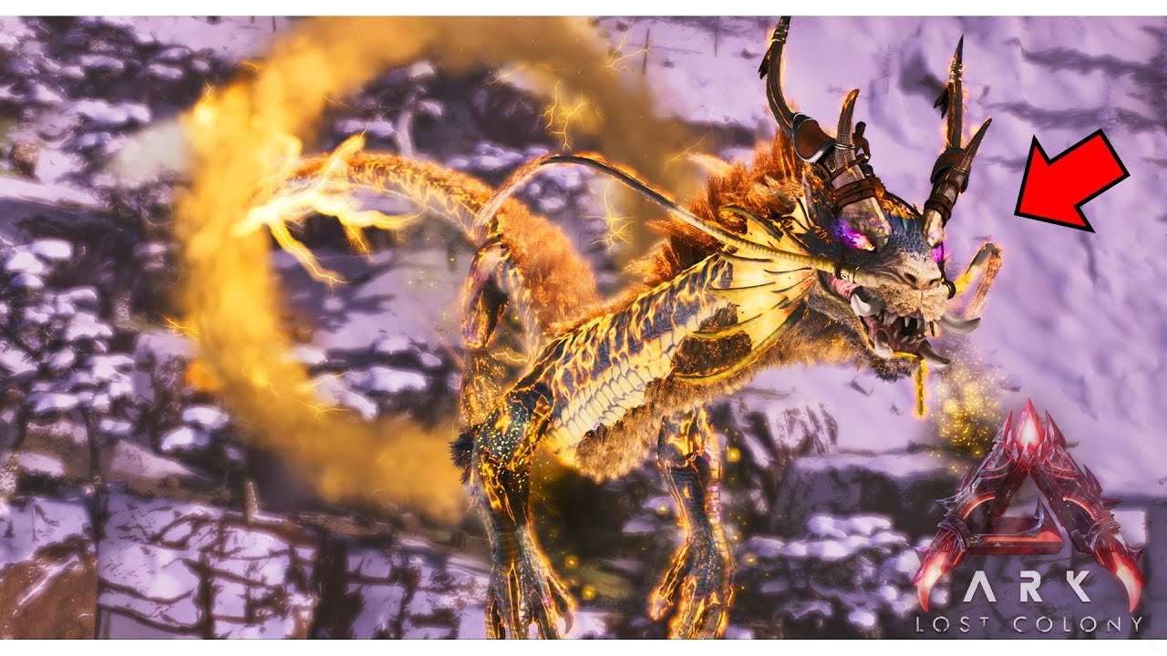 How To Tame The AURELIAX In Ark Lost Colony!