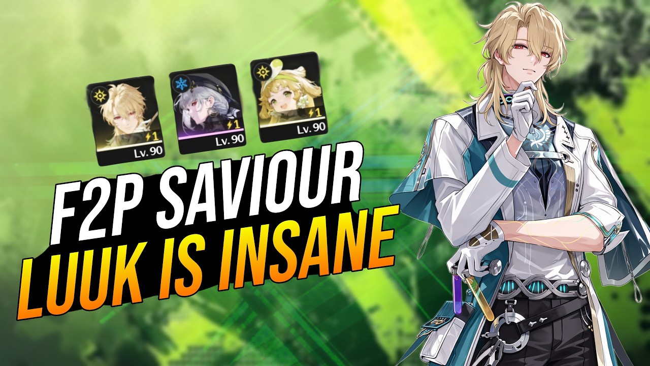 Luuk Is The Ultimate F2p Saviour!!! Sanhua-Verina-Luuk Is Insanly Broken F2p Team [WUTHERING WAVES]