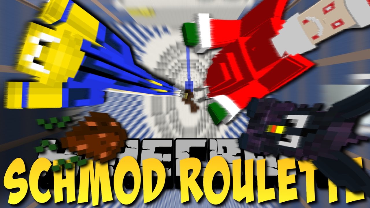 SCHLECHTE MODS beim DROPPER (Minecraft Schmod Roulette #1)