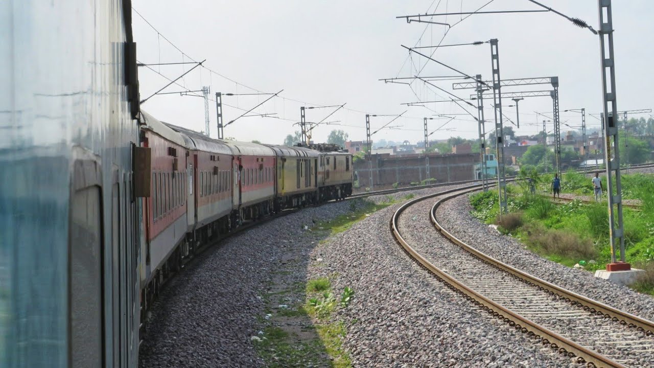 Shahjahanpur - Sitapur - Gonda Full Journey Compilation | Onboard 12492 Mour Dhwaj express
