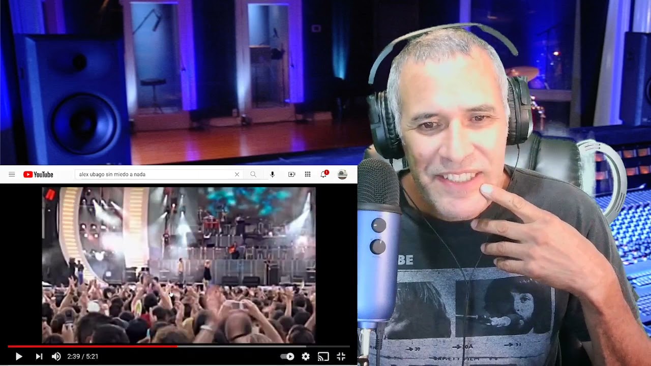 Alex Ubago----Sin miedo a nada---reaccion