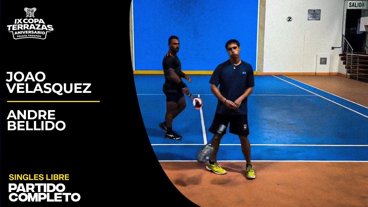 IX COPA TERRAZAS 2026 IVL - 4TOS Joao Velásquez-ALA vs André Bellido-PN