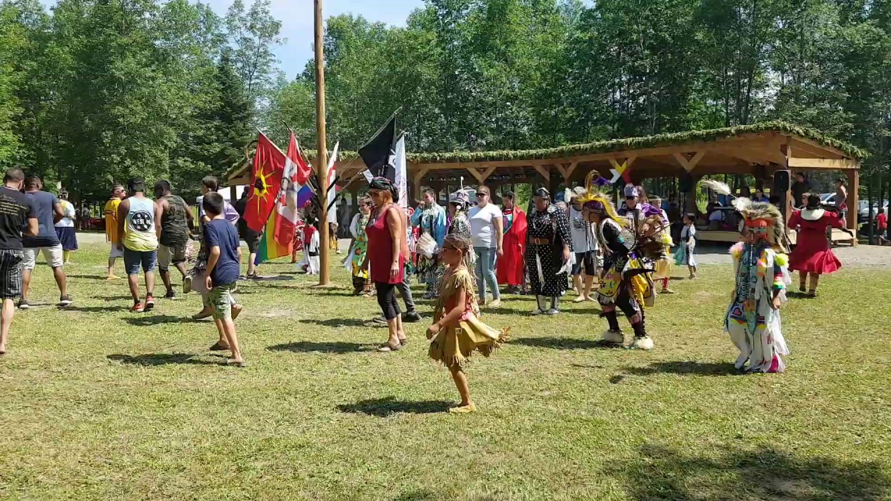 Intertribal at Gesgapegiag Powwow.