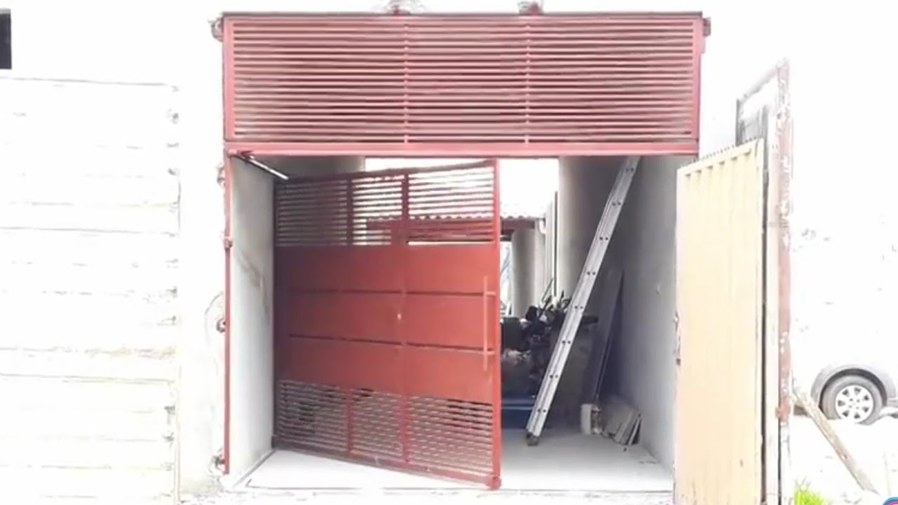 PORTÃO DE CORRER EM L