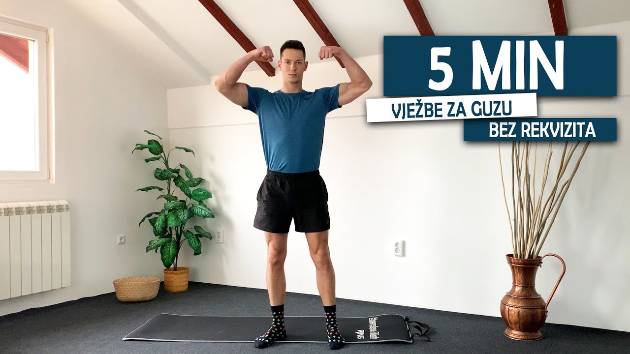 5 MINUTA TRENING ZA GUZU | bez rekvizita | Nedim Musić