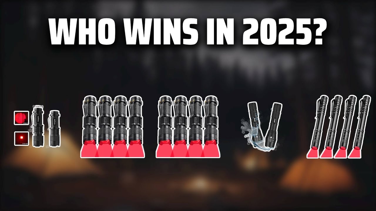 The Top 5 Best Red LED Flashlight in 2025 - Must Watch Before Buying!