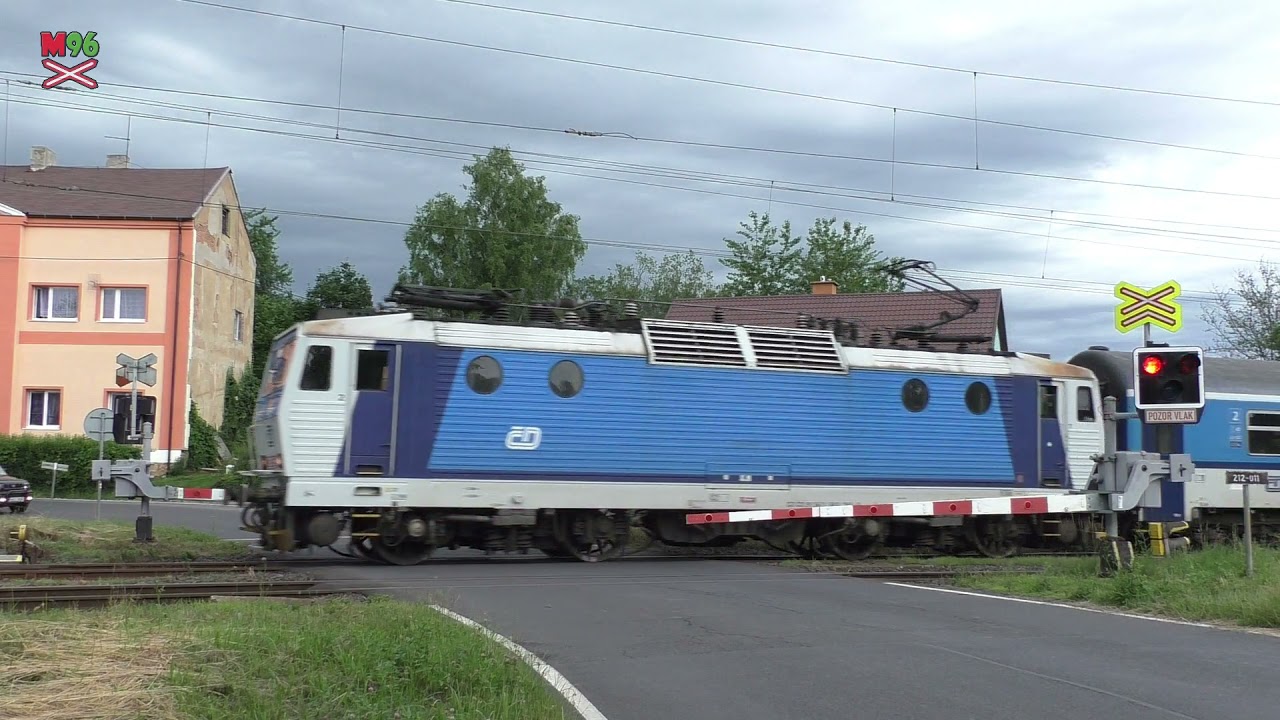 Železniční přejezd Kynšperk nad Ohří #1 - 8.7.2021 / Czech railroad crossing