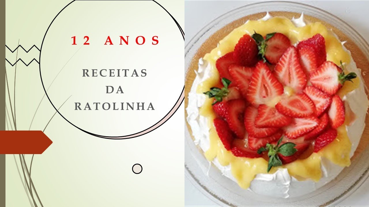 12&ordm; Anivers&aacute;rio de Receitas da Ratolinha - Receitas da Ratolinha