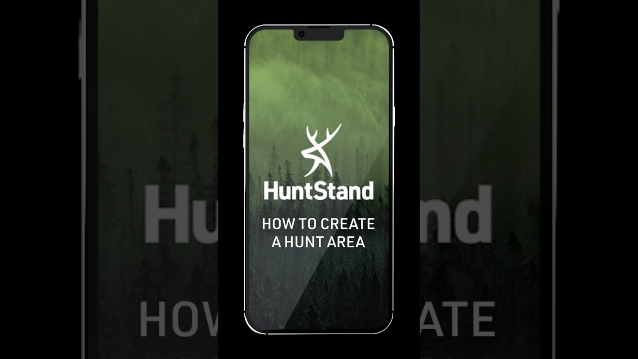 How to make a hunt area. #huntstand