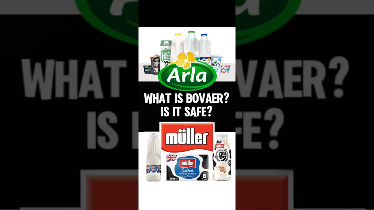 #arla and #muller testing #bovaer in the UK #milk #butter #yoghurt #truth