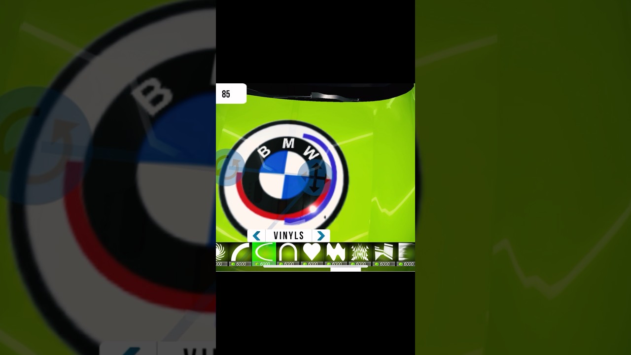 HOW TO MAKE A BMW M LOGO IN CPM #carparkingmultiplayer #bmw #shorts