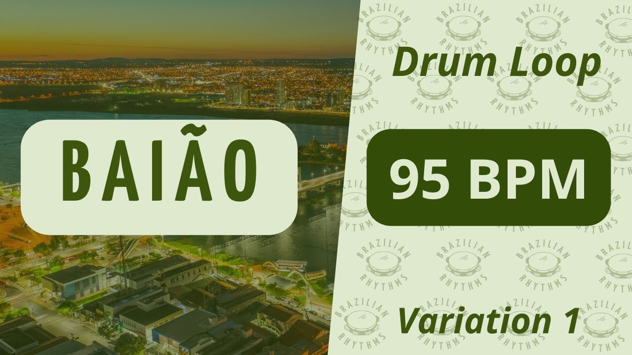 Baião - Drum  Loop - 95 BPM (Variation 1)