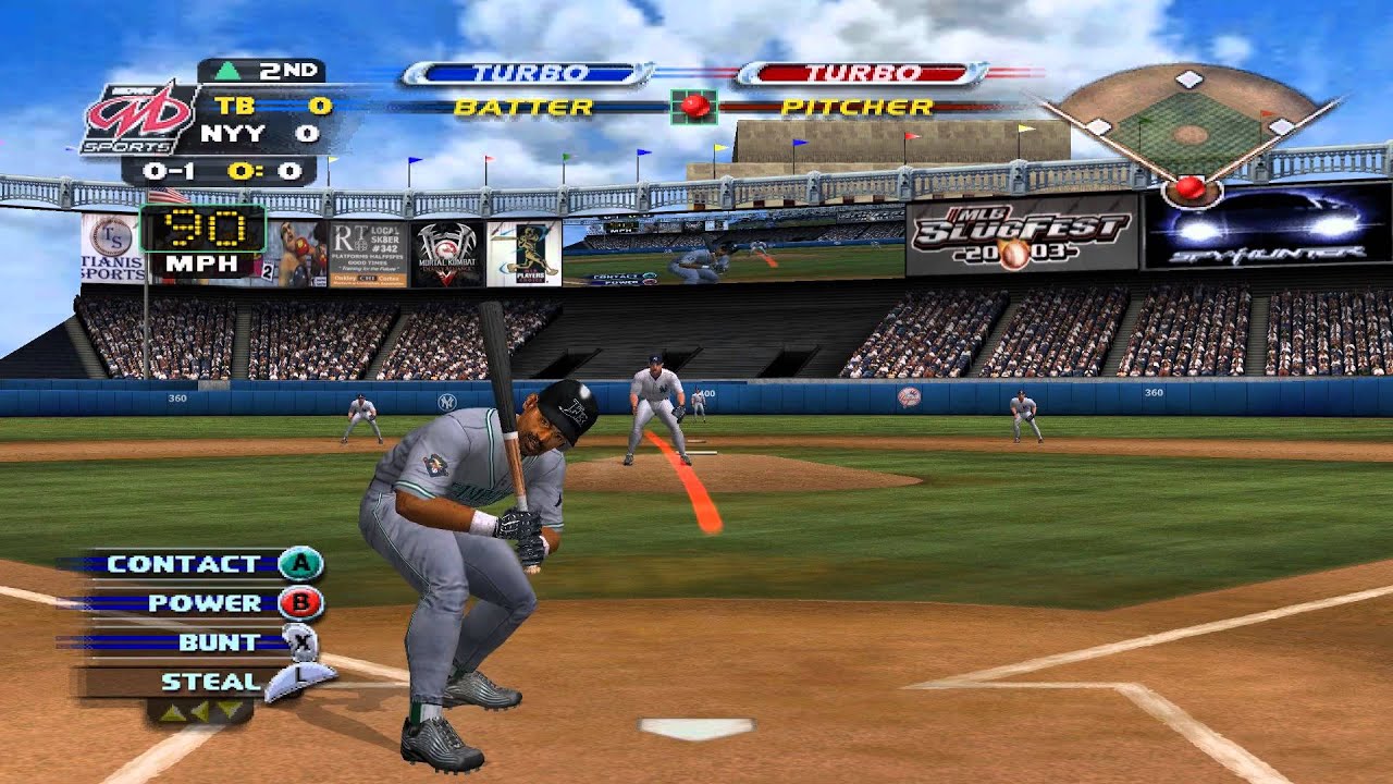 Dolphin Emulator 4.0.2 | MLB Slugfest 20-03 [1080p HD] | Nintendo GameCube