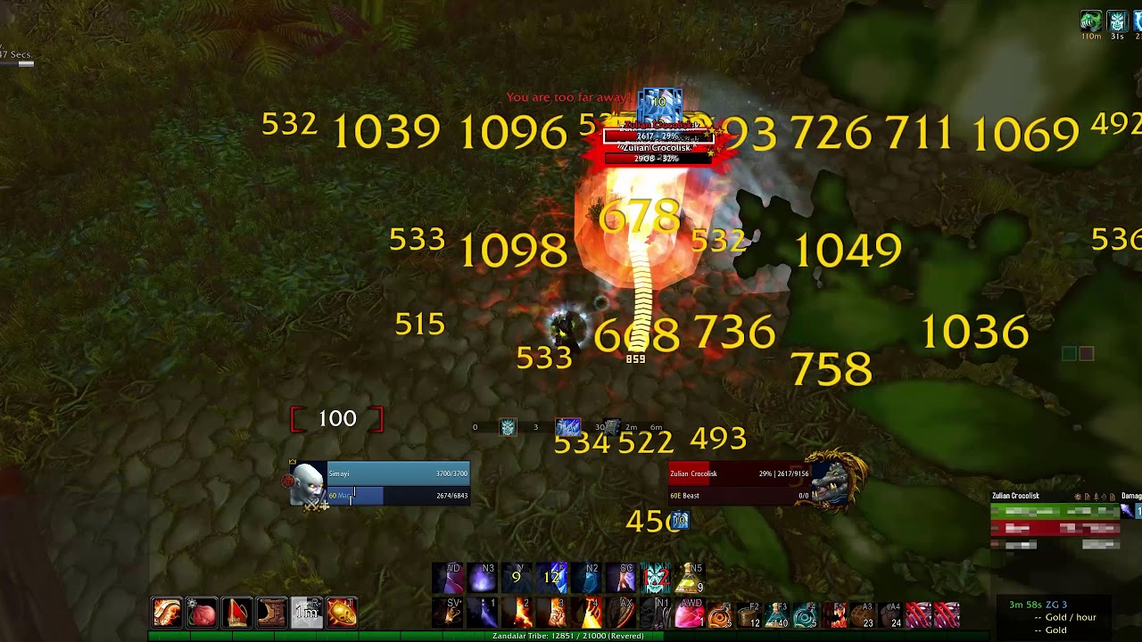 Wow Classic Mage ZG solo Farm - Blade of Eternal Darkness