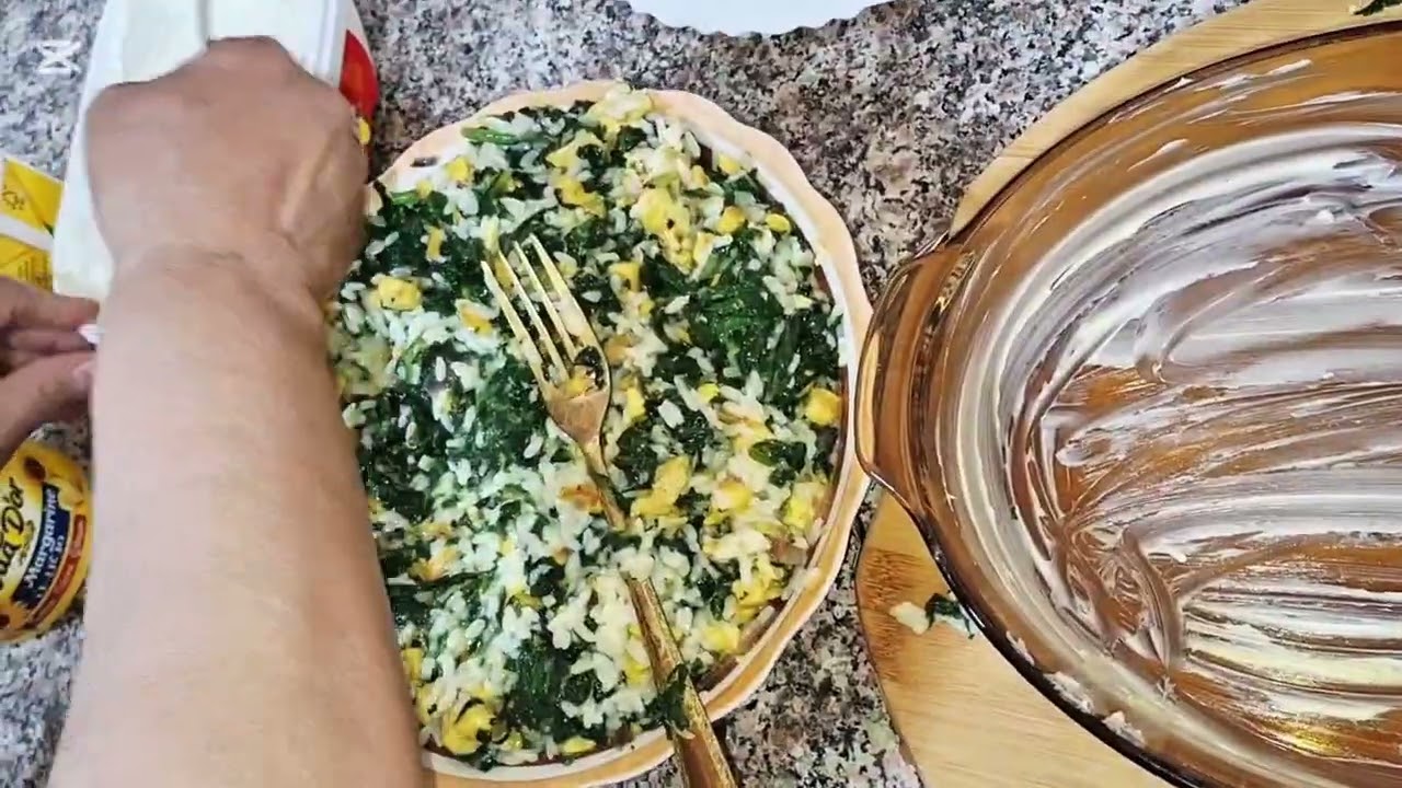 Easy Spinach & Chicken Rice Gratin 🥬🍗 | Perfect Iftar Oven Recipe 🌙✨غراتان سلق والأرز