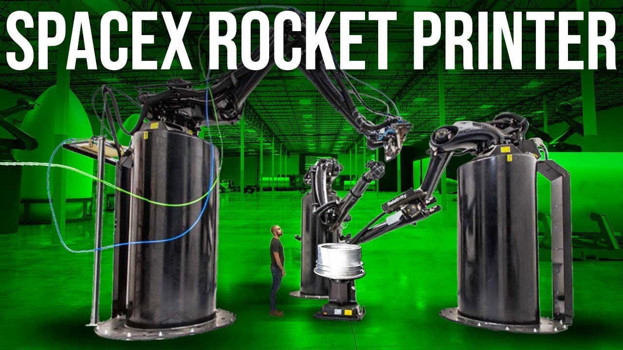 This SpaceX 3D Metal Printer Is Churning Out Rockets