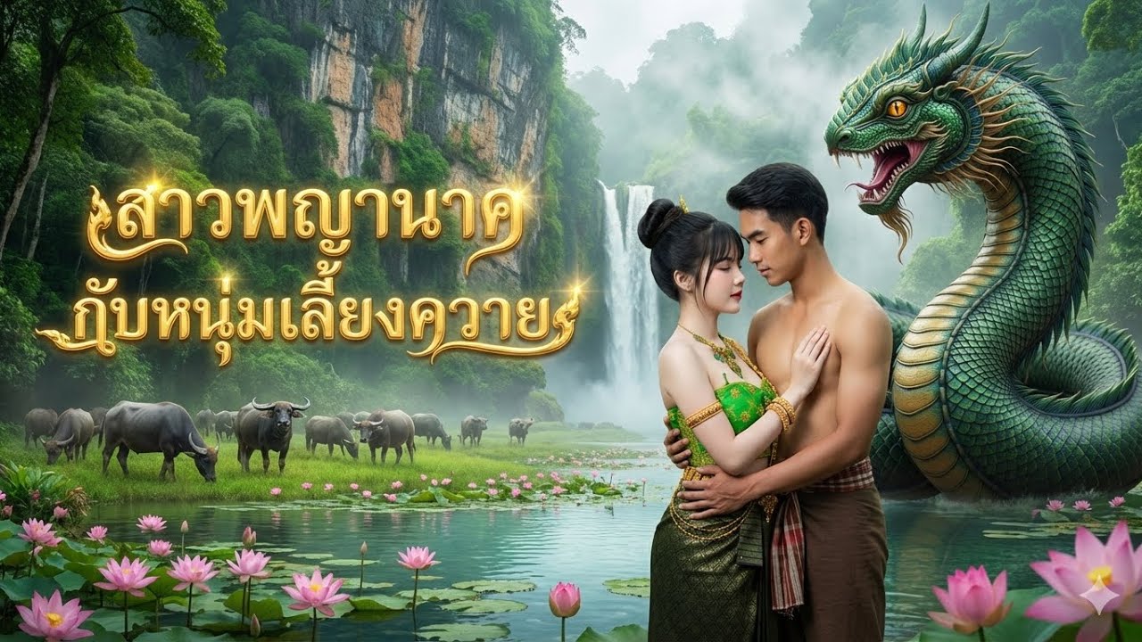 สาวพญานาคกับหนุ่มเลี้ยงควาย ทำทุกอย่างเพื่อคนรัก