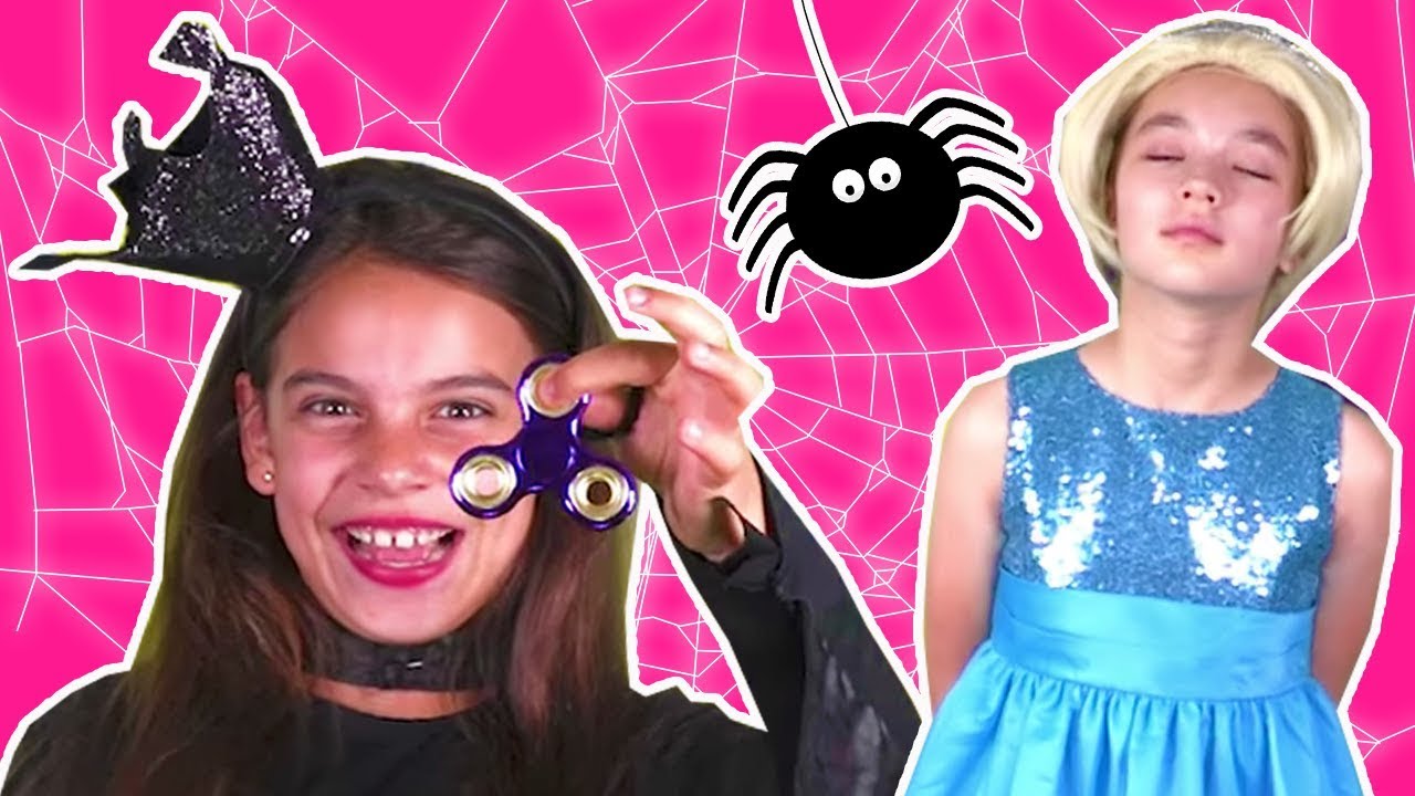 PRINCESS GETS HYPNOTIZED BY MAGIC FIDGET SPINNER -
 Princesses In Real Life | Kiddyzuzaa