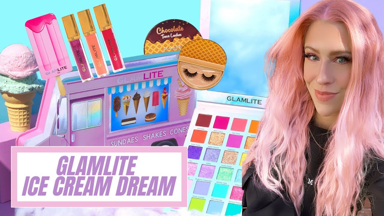 ТЕСТИРОВАНИЕ ВИРУСНЫХ КОСМЕТИЧЕСКИХ СРЕДСТВ | КОЛЛЕКЦИЯ GLAMLITE IC CREAM DREAM.