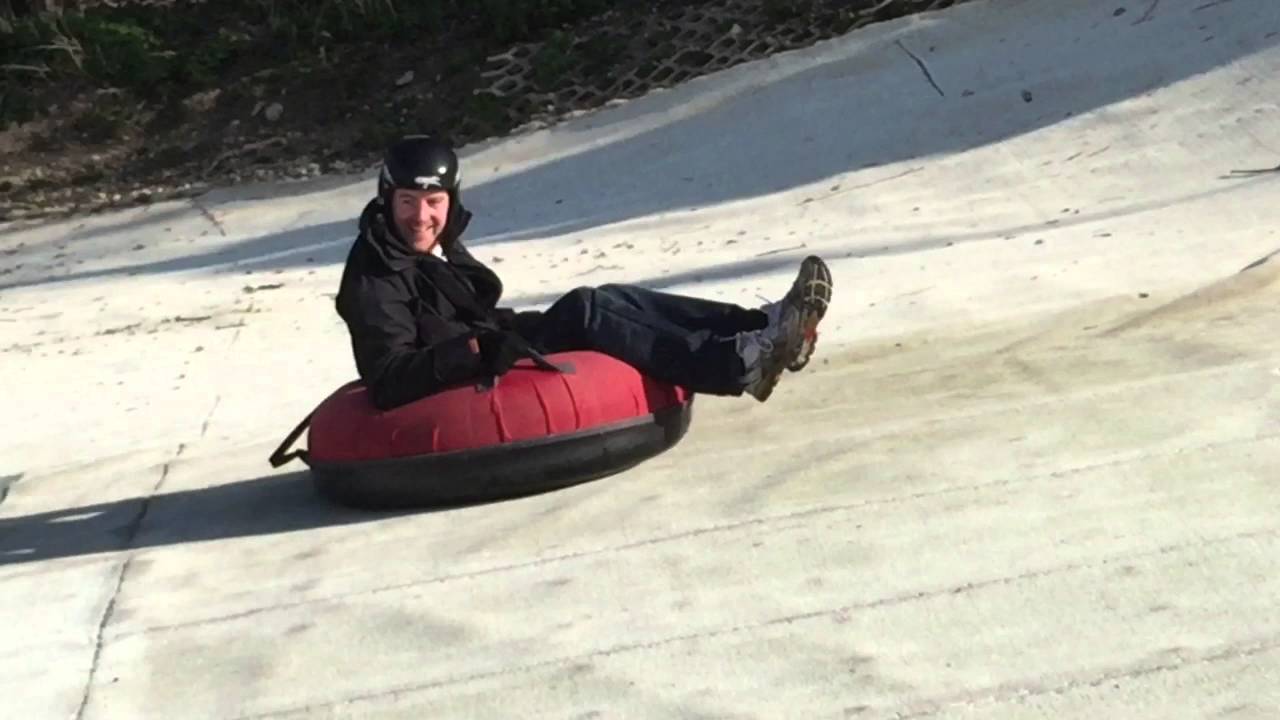 Tubing at Norwich Ski Centre