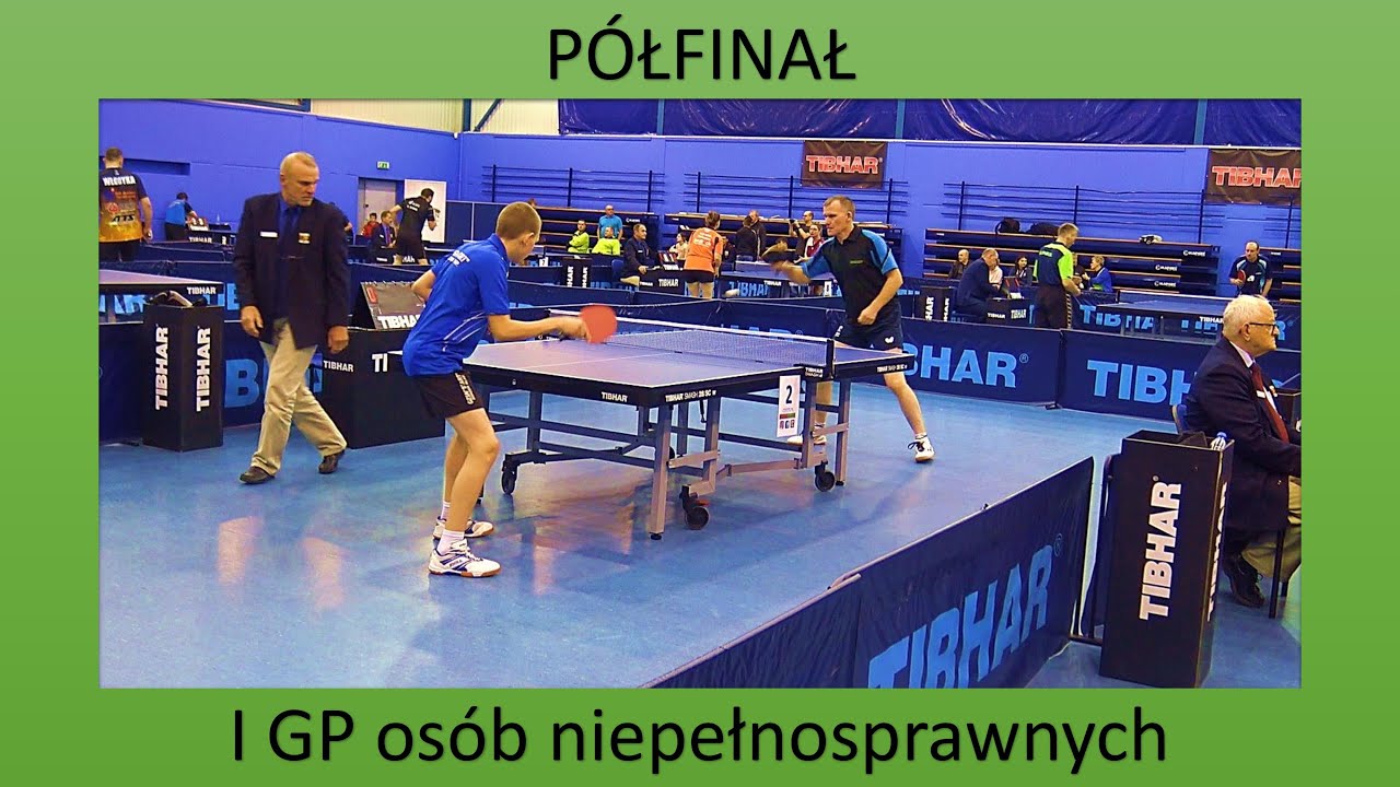 Półfinał I GP osób niepełnosprawnych | wywiad Waldemar Sadowski | #tabletennis #openpzts #gdansk