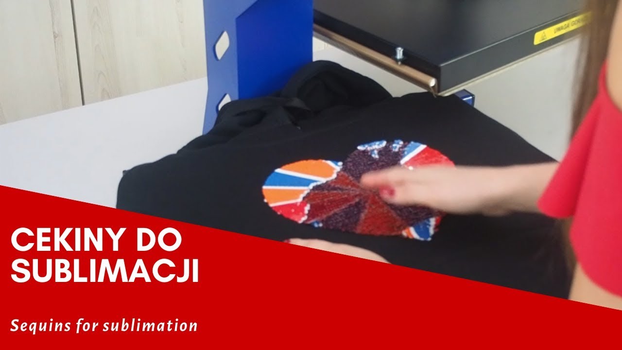 Cekiny do sublimacji - Sequins for sublimation [ENGLISH SUBTITLES]
