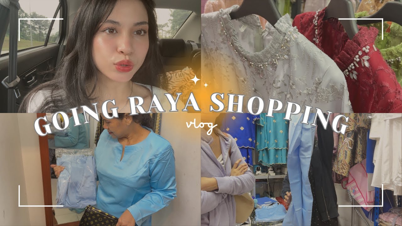 RAYA SHOPPING WITH MAMA + BERBUKA PUASA COUNTING DAYS UNTIL RAYA! 🇲🇾❤️