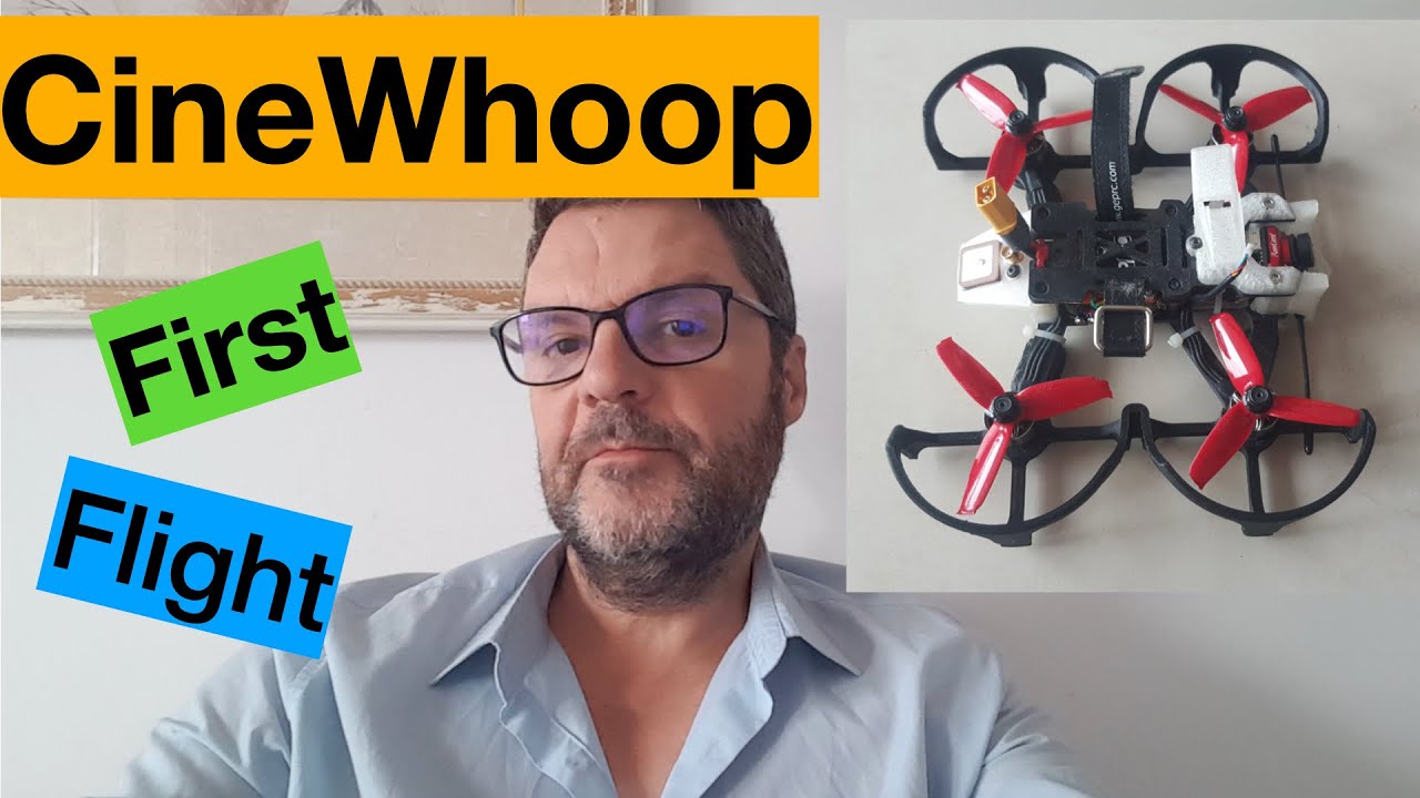 My First Cinewhoop Flight, Brague River.