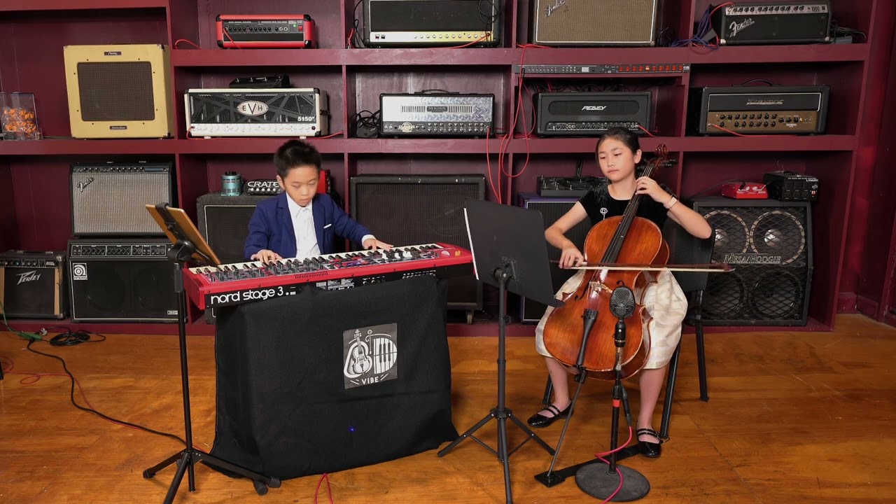 新鸳鸯蝴蝶梦 New Mandarin Ducks and Butterfly Dreams, Judge Bao Ending Theme, Cello and Piano Duo