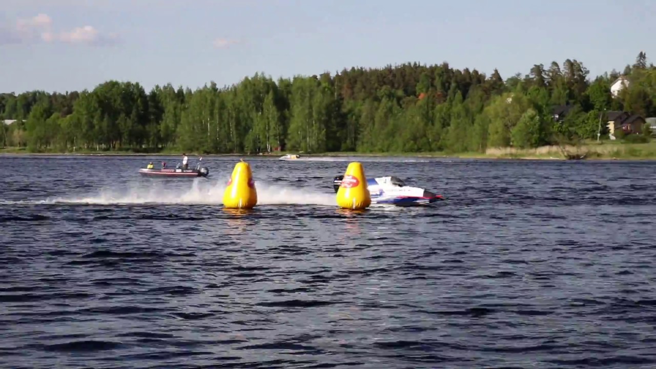 Formula 4 Powerboat training - Vuoksi Race 2017