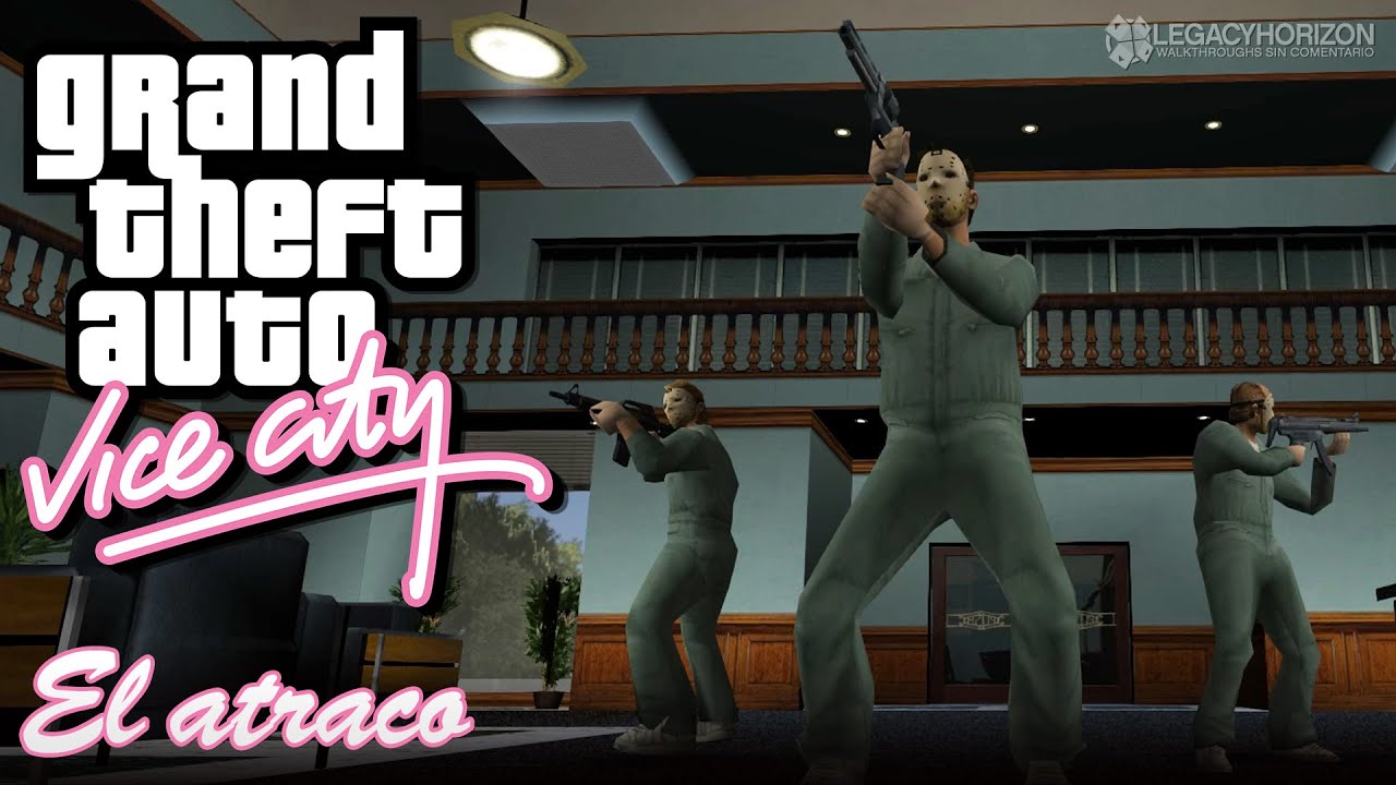 GTA Vice City - Misión #44 - El atraco (1080p 60Fps)