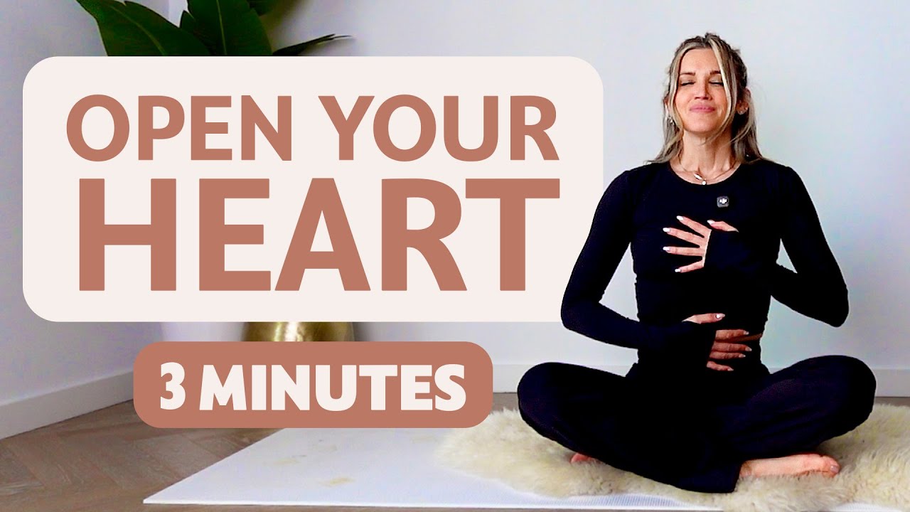 Open Your Heart Energy | 2 Minute Breathwork for Connection & Love