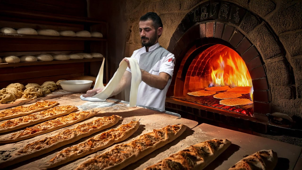 Legendary Traditional Turkish Pide Varieties! Amazing Flavors from the Turkish Bakery