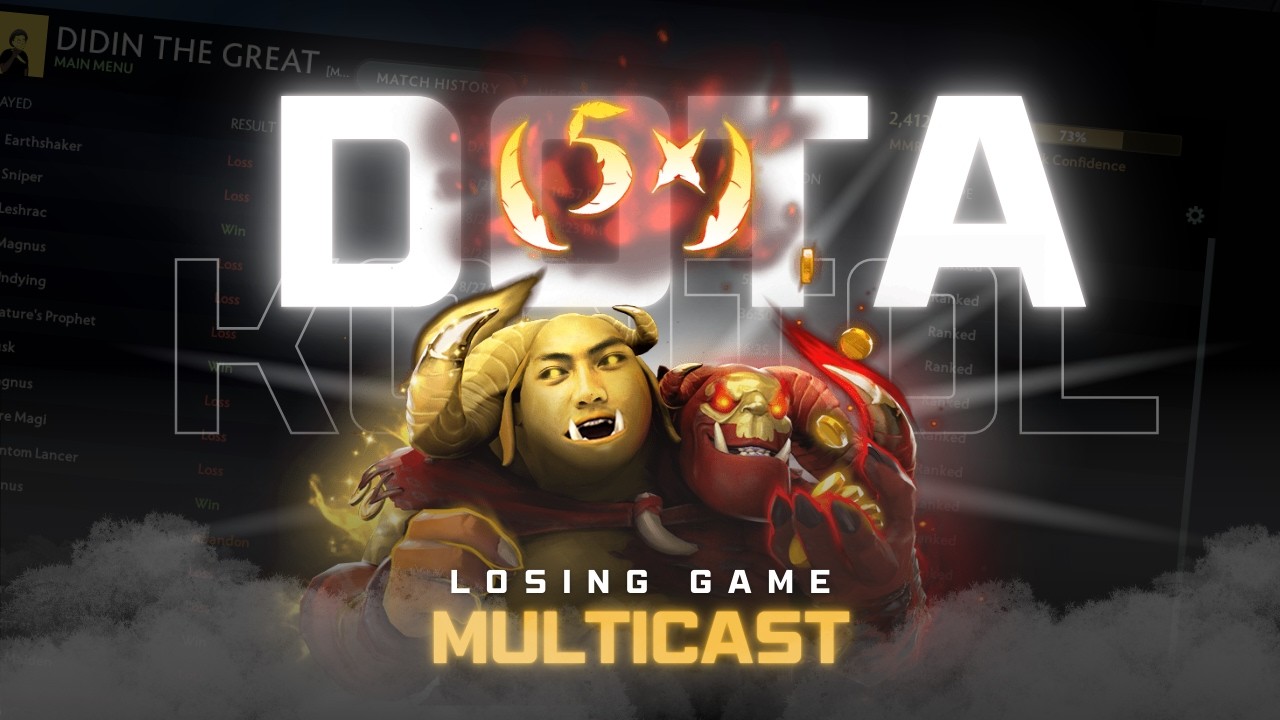DAY 1. Game bagus duls adik adik | Dota 2 livestream