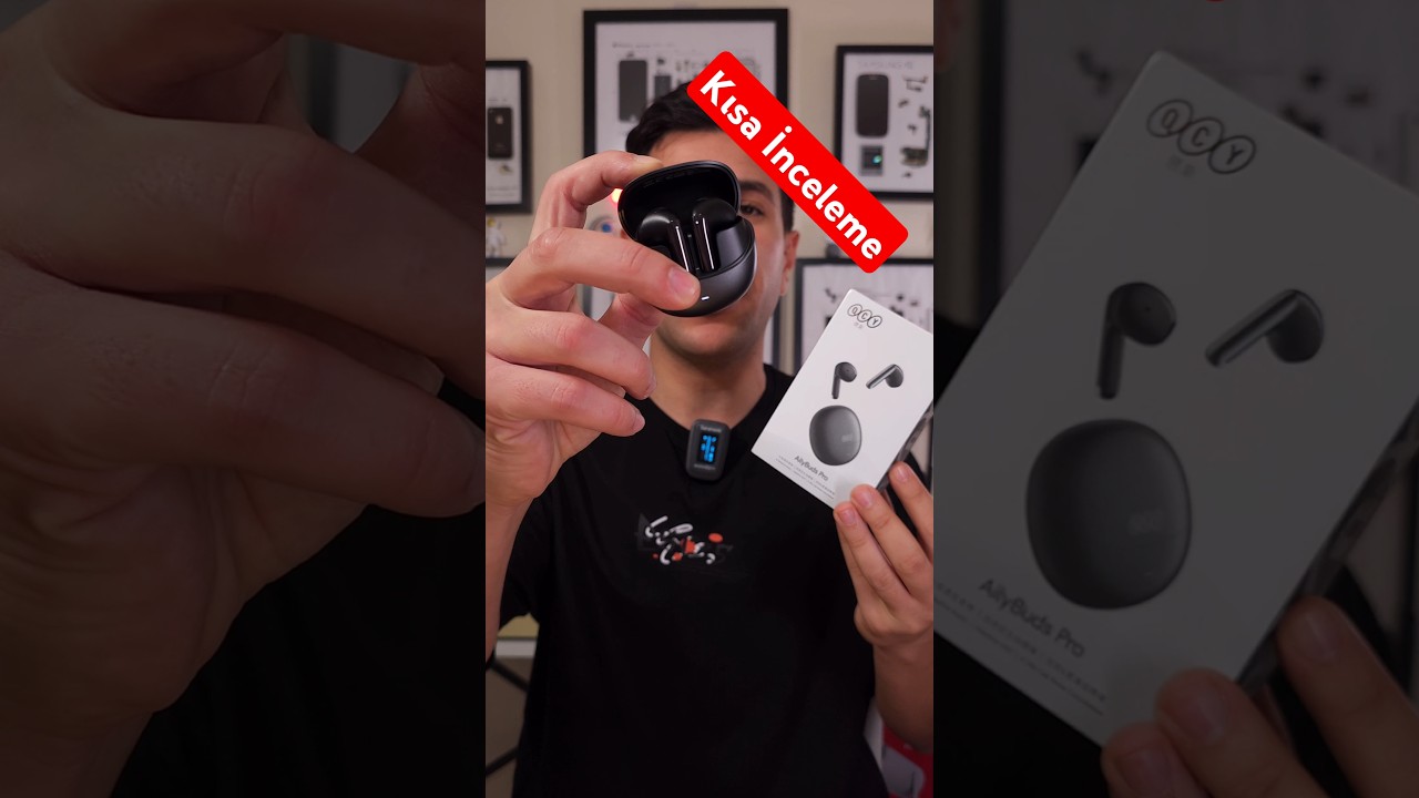 QCY Ailybuds Pro Kısa İnceleme: Harika Mikrofonlu F/P Kulaklık #shorts