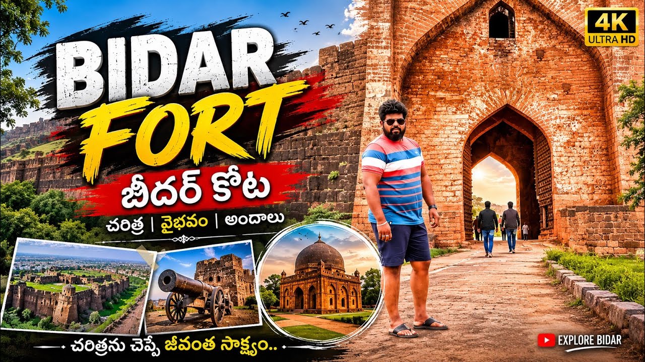 The Secrets Hidden in Bidar Fort! 😱 | Bidar Fort History & Weapon Museum