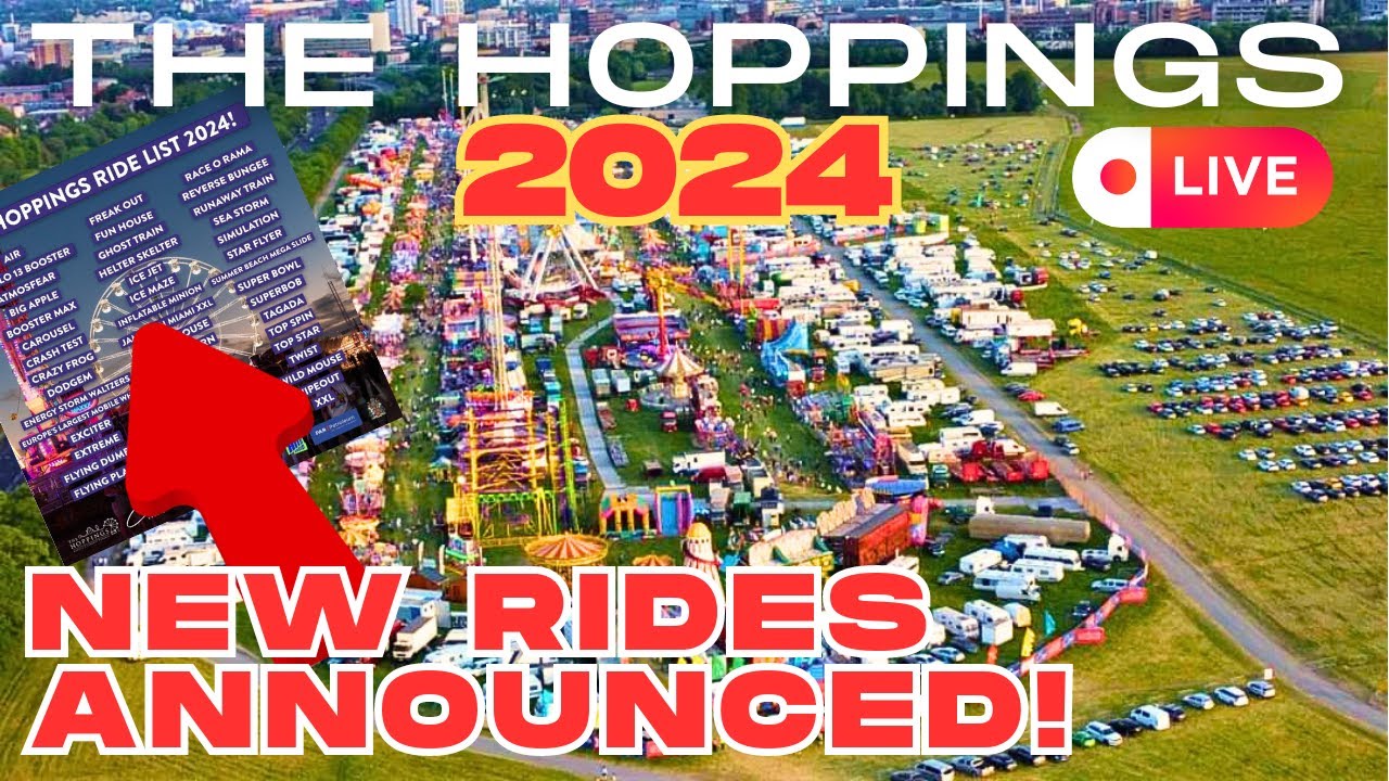 NEW RIDES AT THE HOPPINGS FOR 2024!