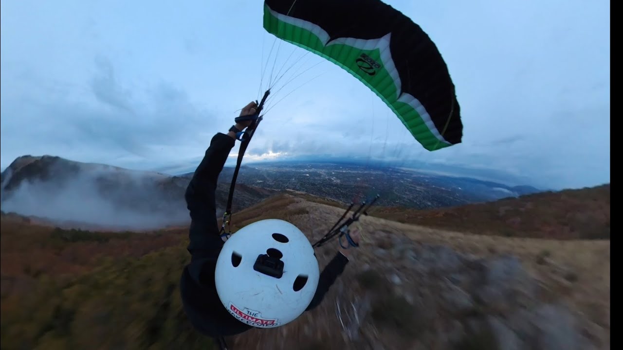 Ozone Dragonfly Proximity Speedflying (full flight)