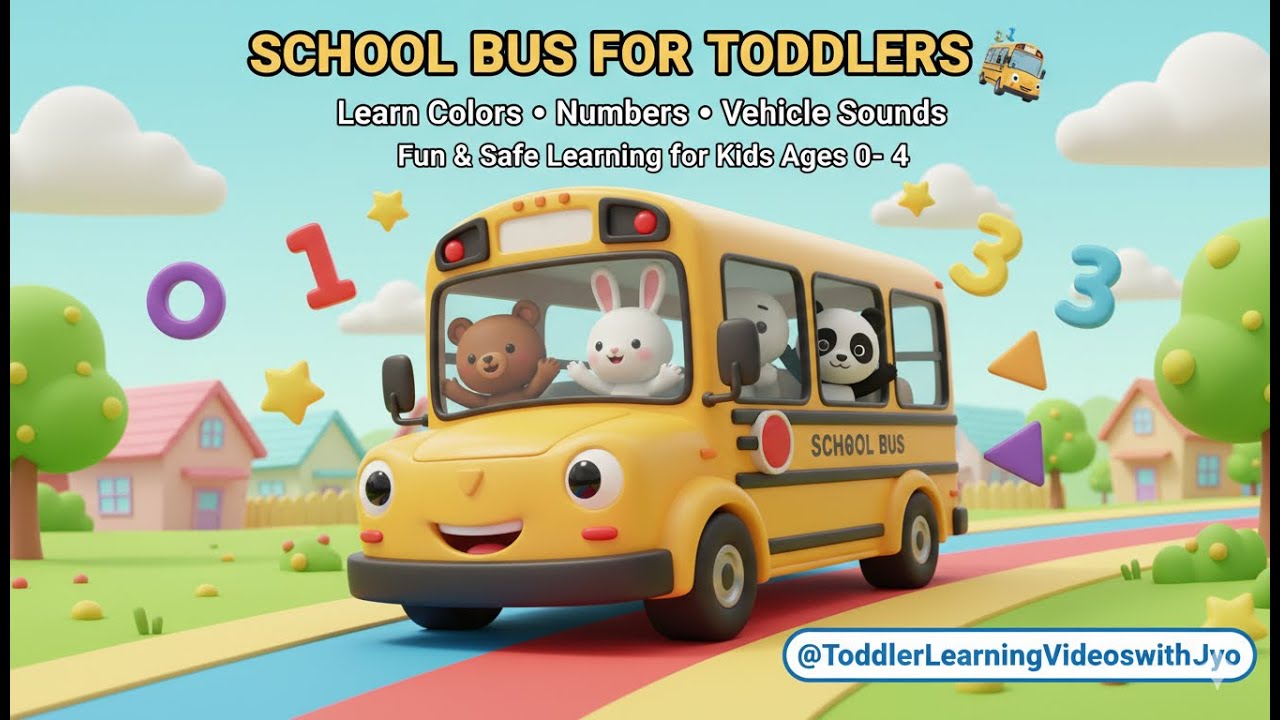 Learn Shapes for Kids | Fun & Colorful Shape Learning Video for Toddlers