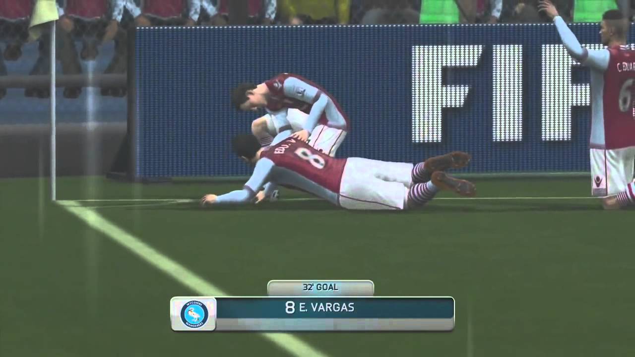 FIFA 14 Ultimate Team Gameplay ft  5 Skillers