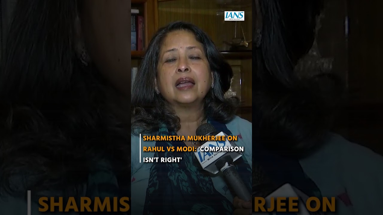 Sharmistha Mukherjee on Rahul Gandhi vs PM Modi: 'Comparison Is Not Right'